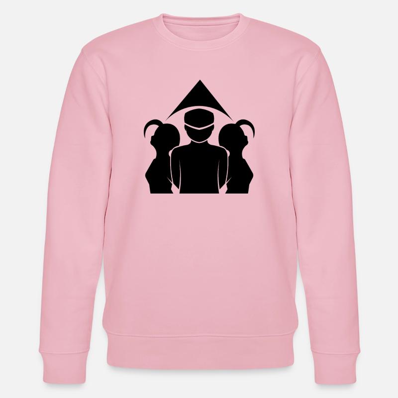 Dans l’ombre - Sweat bio CHANGER Stanley/Stella Unisexe - rose pâle
