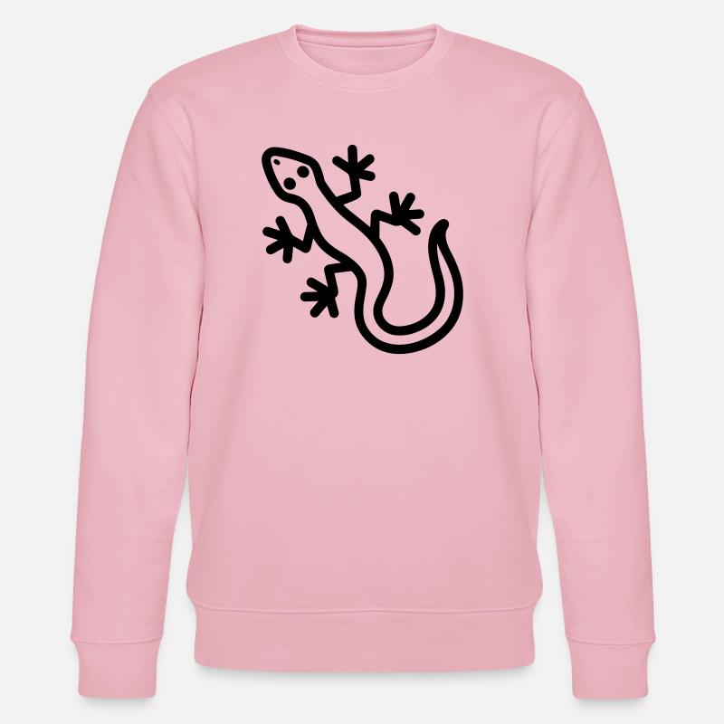 lizard - Stanley/Stella CHANGER Unisex Organic Sweatshirt - cotton pink