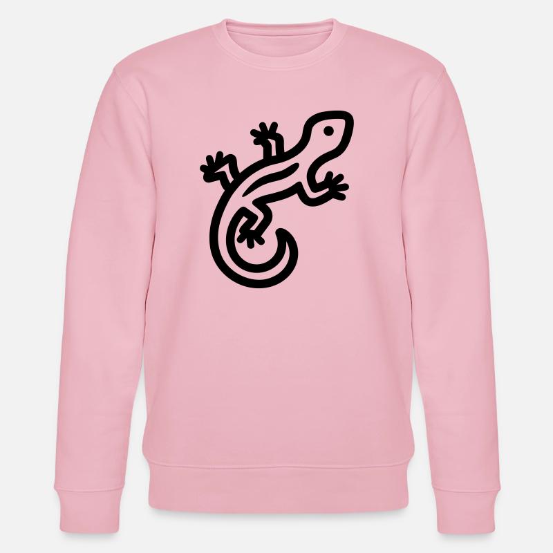 lizard - Stanley/Stella CHANGER Unisex Organic Sweatshirt - cotton pink