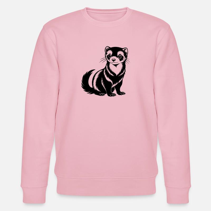 Furet - Sweat bio CHANGER Stanley/Stella Unisexe - rose pâle