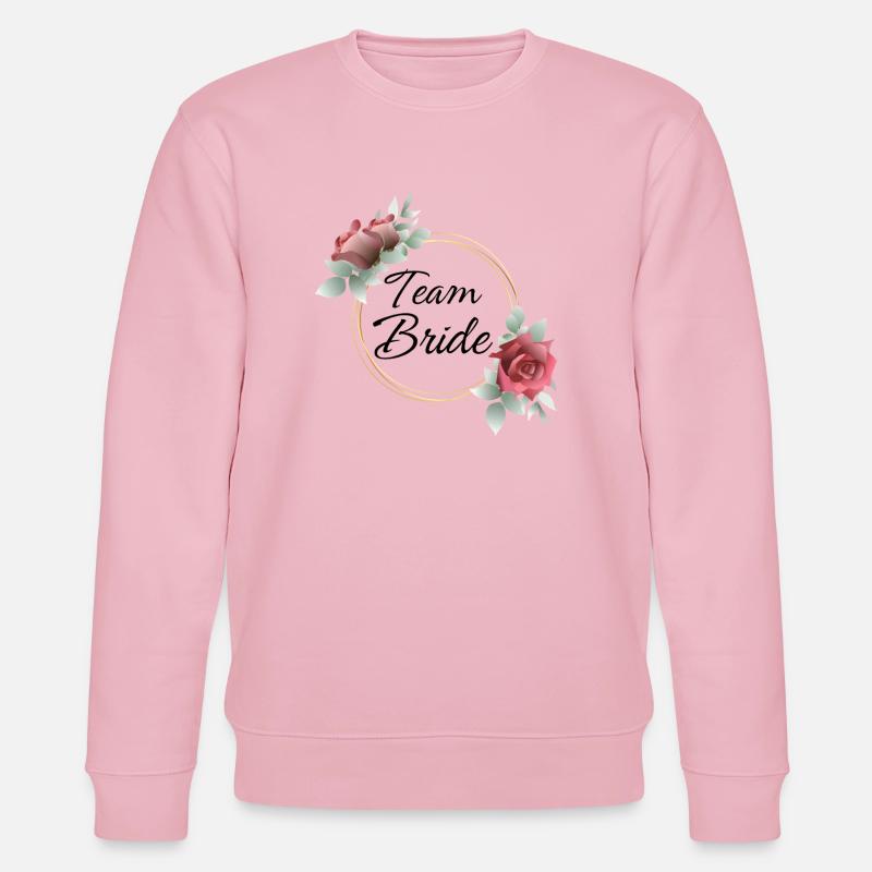 Team-Braut-Matching - Stanley/Stella Unisex Bio-Sweatshirt CHANGER - Hellrosa