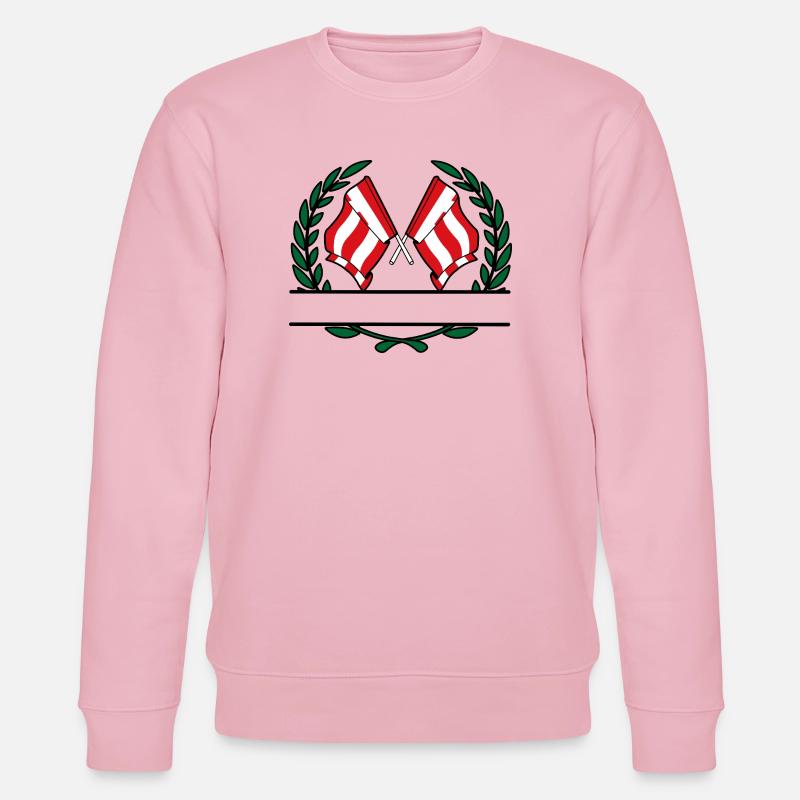 Eindhover Siegeswappen Custom - Stanley/Stella Unisex Bio-Sweatshirt CHANGER  - Hellrosa