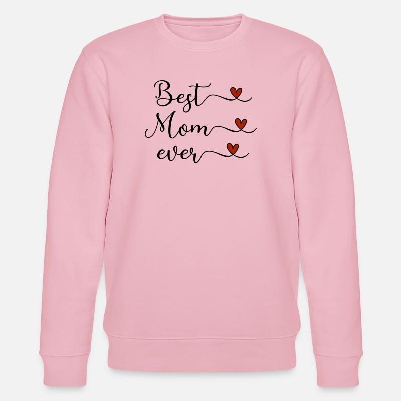 Beste Mama - Stanley/Stella Unisex Bio-Sweatshirt CHANGER  - Hellrosa