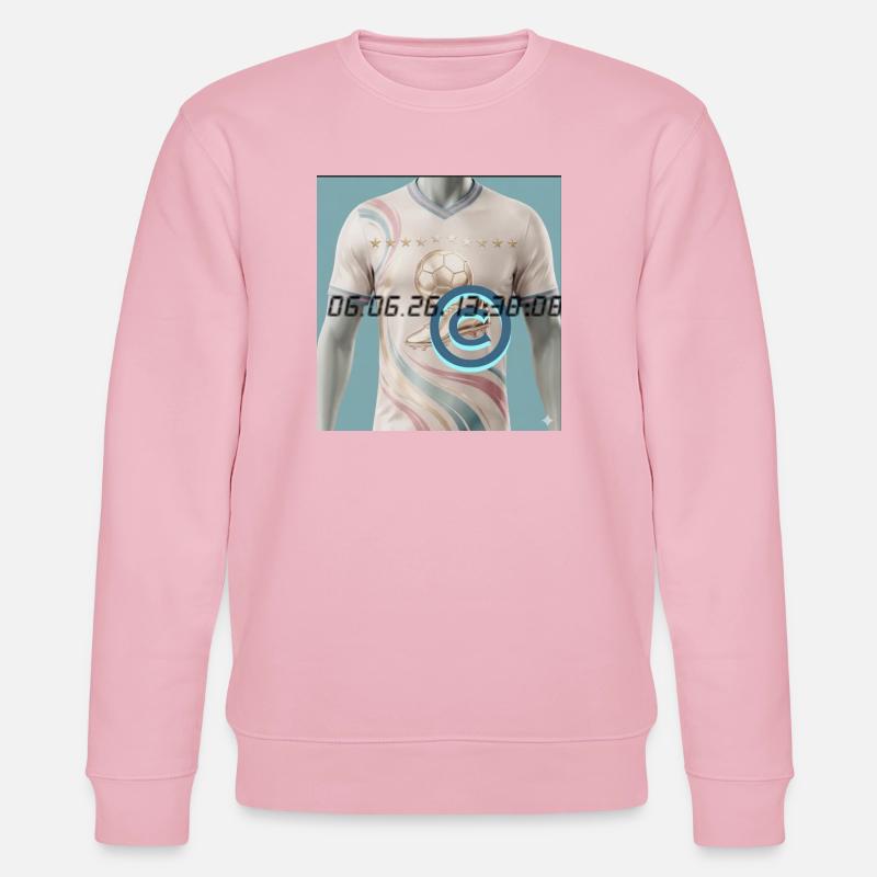 Soccer Date Wave Jersey - Stanley/Stella Unisex Bio-Sweatshirt CHANGER - Hellrosa