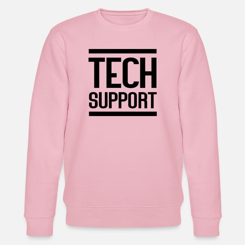 Tech Support - Stanley/Stella CHANGER Unisex Organic Sweatshirt - cotton pink