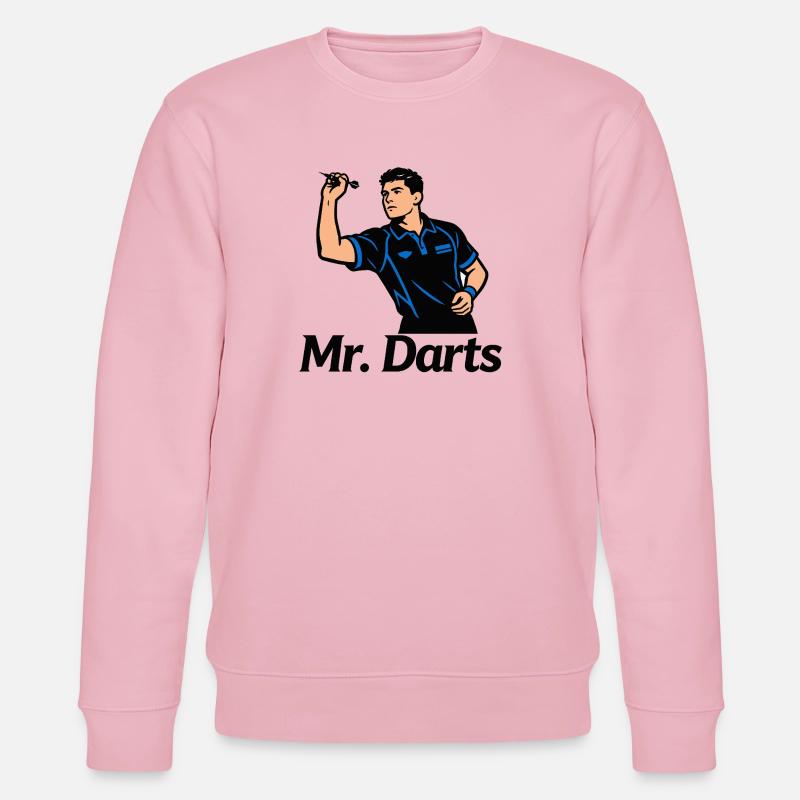 Darter Darts Darts - Stanley/Stella Unisex Bio-Sweatshirt CHANGER  - Hellrosa