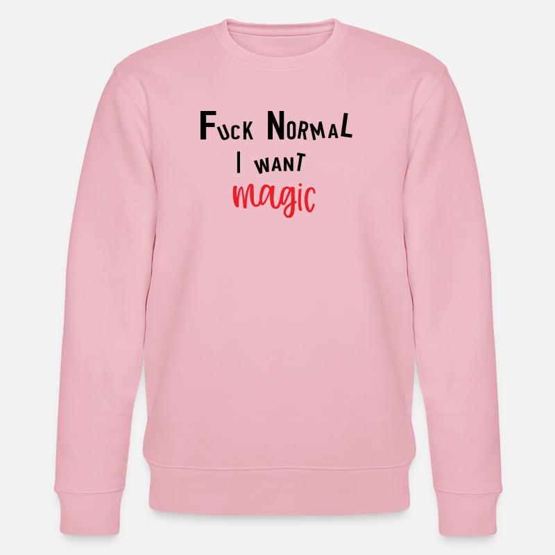 Magic - Stanley/Stella Unisex Bio-Sweatshirt CHANGER  - Hellrosa