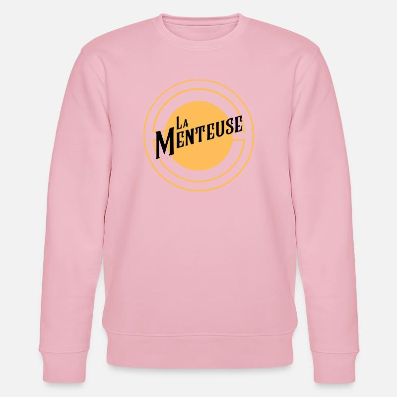 La Menteuse - Sweat bio CHANGER Stanley/Stella Unisexe - rose pâle