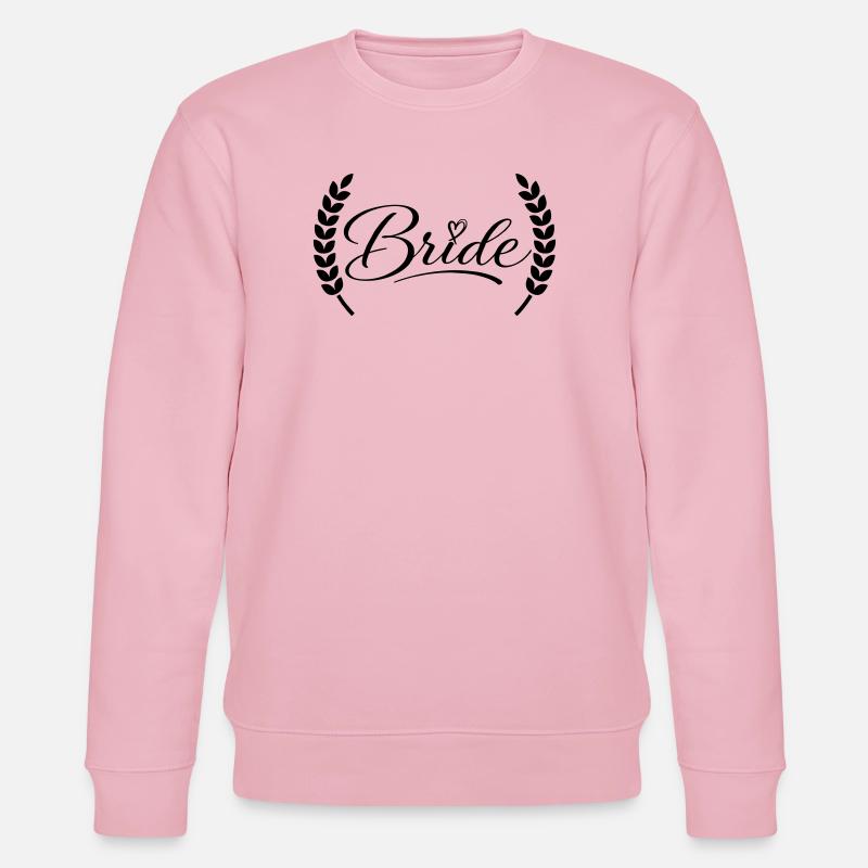 Bride - Stanley/Stella Unisex Bio-Sweatshirt CHANGER  - Hellrosa