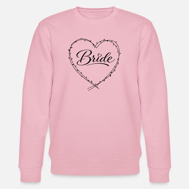 Bride - Stanley/Stella Unisex Bio-Sweatshirt CHANGER  - Hellrosa