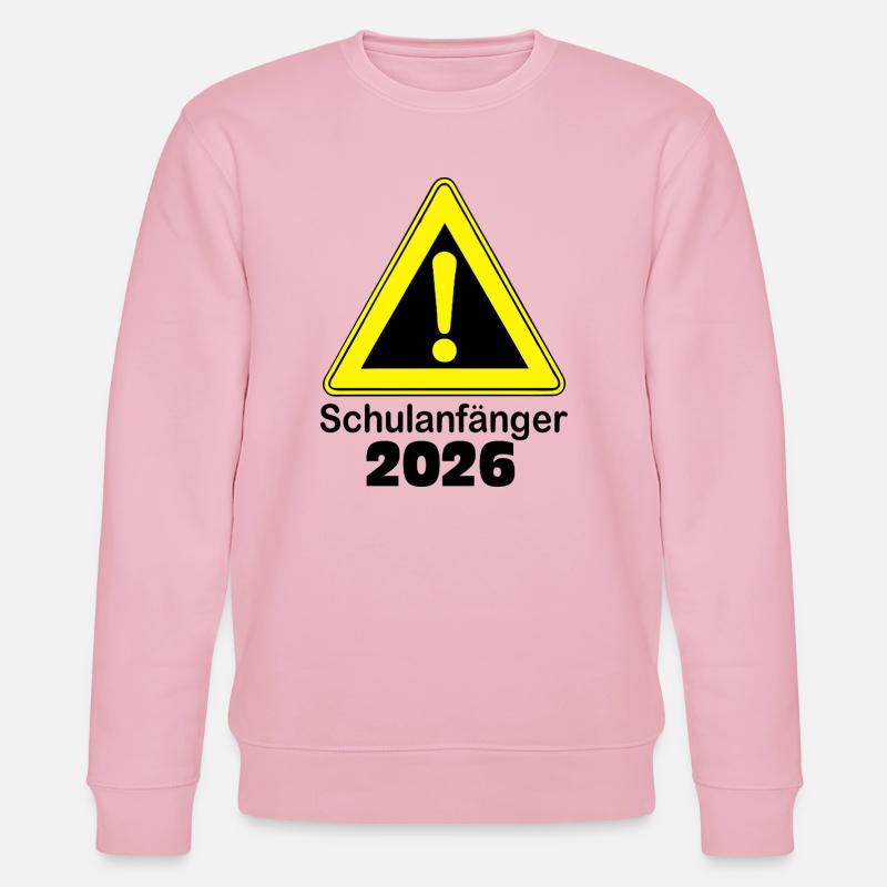 Schulanfänger 2026 - Stanley/Stella Unisex Bio-Sweatshirt CHANGER  - Hellrosa