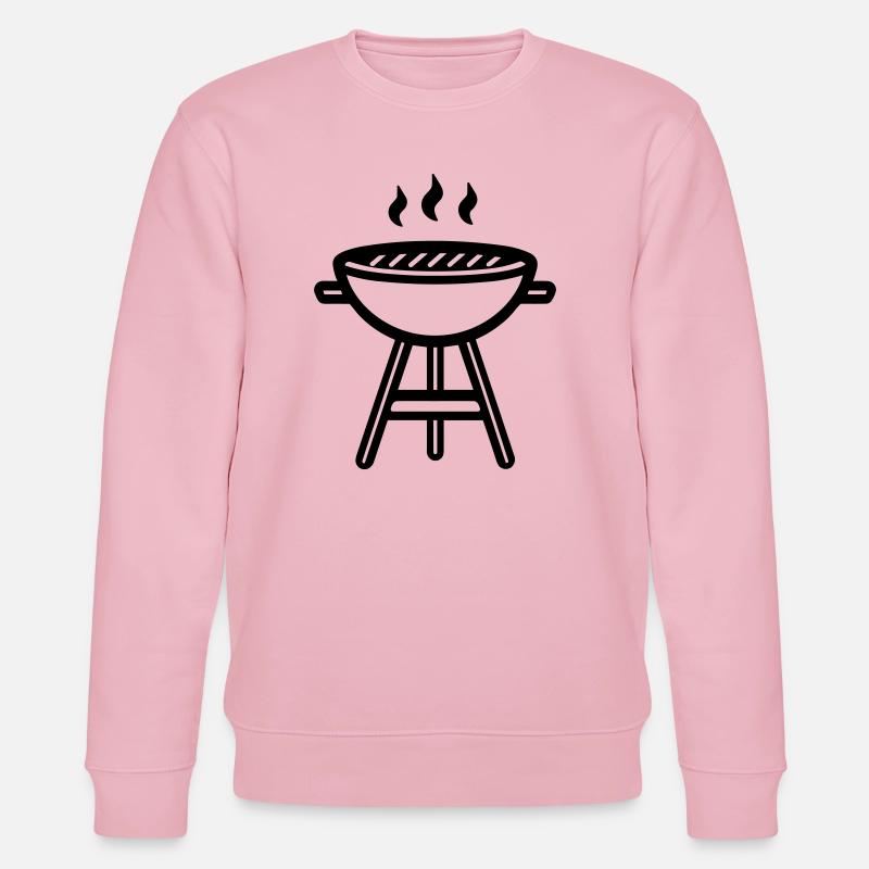 barbecue - Sweat bio CHANGER Stanley/Stella Unisexe - rose pâle