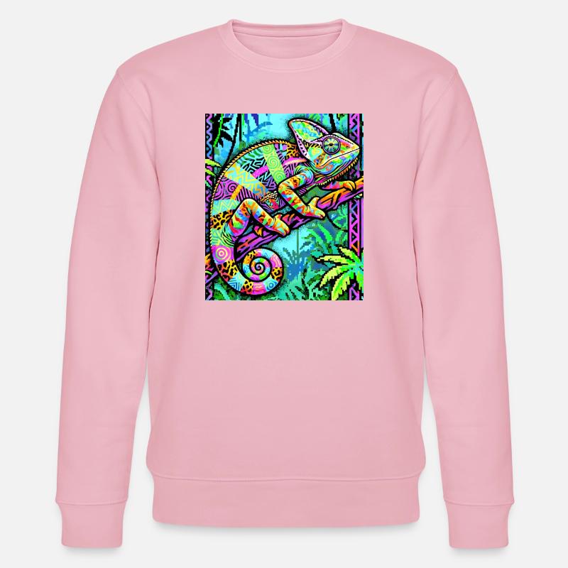Chamäleon - Stanley/Stella Unisex Bio-Sweatshirt CHANGER - Hellrosa