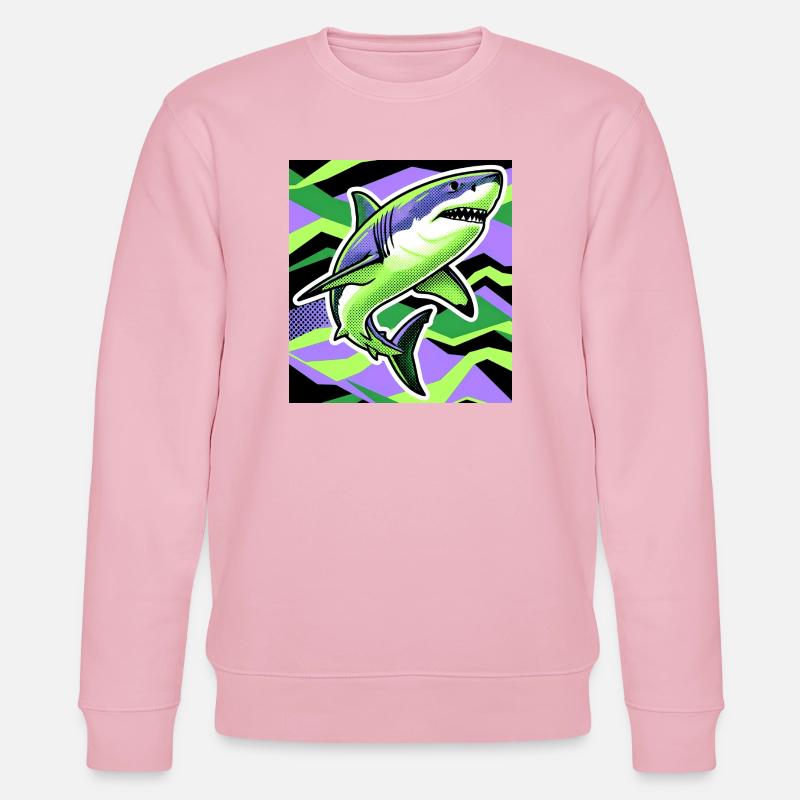 Requin - Sweat bio CHANGER Stanley/Stella Unisexe - rose pâle