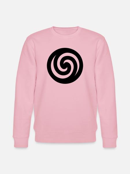 Japanese Spiral - Stanley/Stella CHANGER Unisex Organic Sweatshirt - cotton pink
