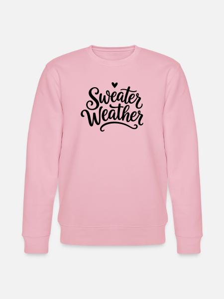 Sweater Weather / Cozy Vibes - Stanley/Stella Unisex Bio-Sweatshirt CHANGER - Hellrosa