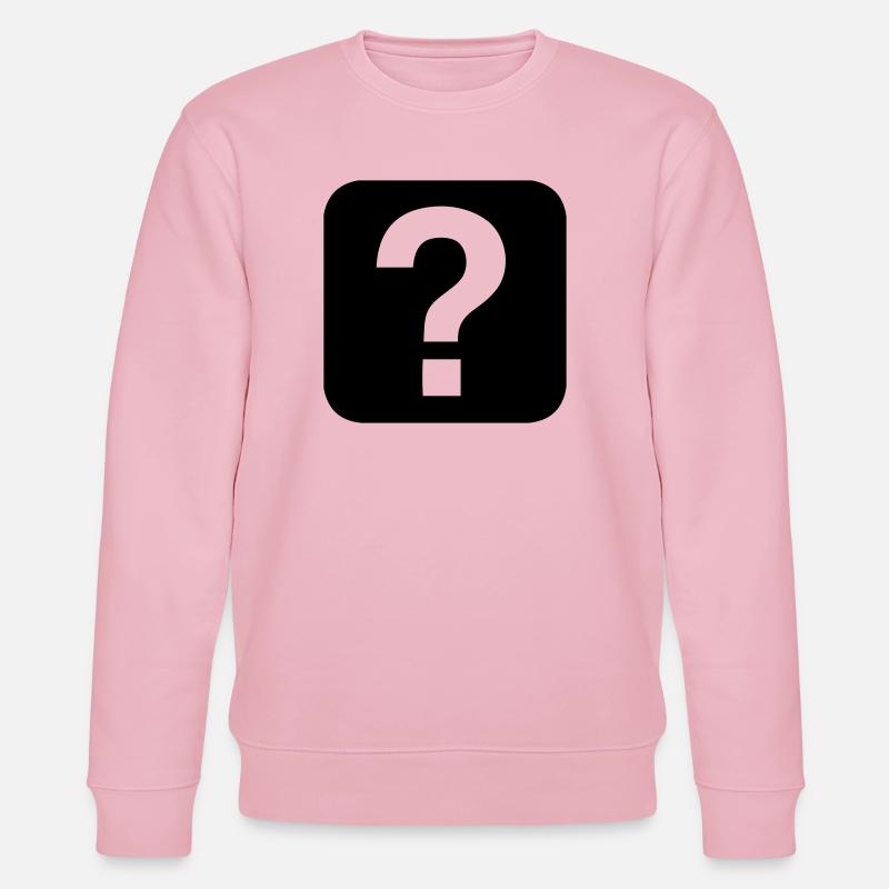 Hilfe - Help - Stanley/Stella Unisex Bio-Sweatshirt CHANGER  - Hellrosa