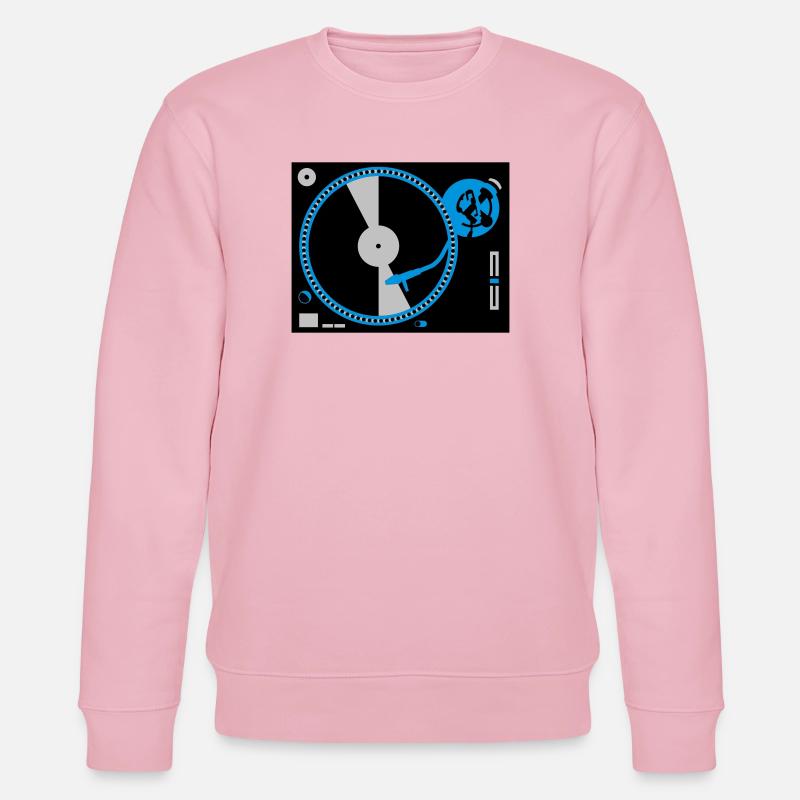 turntables - Stanley/Stella Unisex Bio-Sweatshirt CHANGER  - Hellrosa