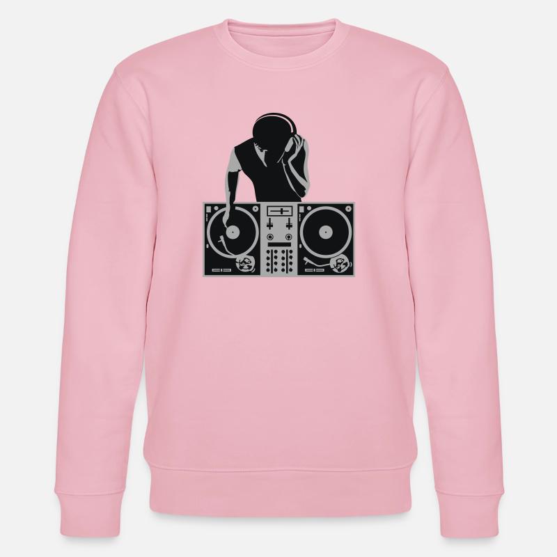 dj - deejay - Stanley/Stella Unisex Bio-Sweatshirt CHANGER  - Hellrosa