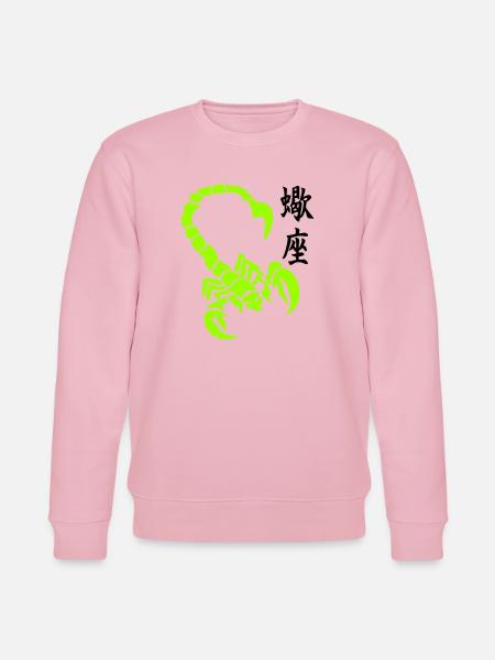 skorpion_kanji_02 - Sweat bio CHANGER Stanley/Stella Unisexe - rose pâle