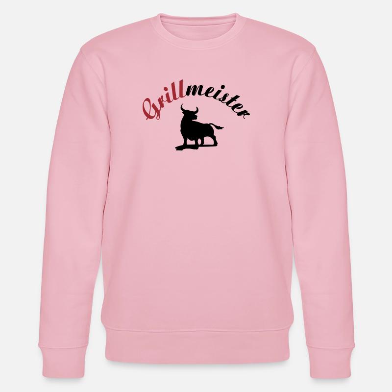 Grillmeister - Stanley/Stella Unisex Bio-Sweatshirt CHANGER  - Hellrosa