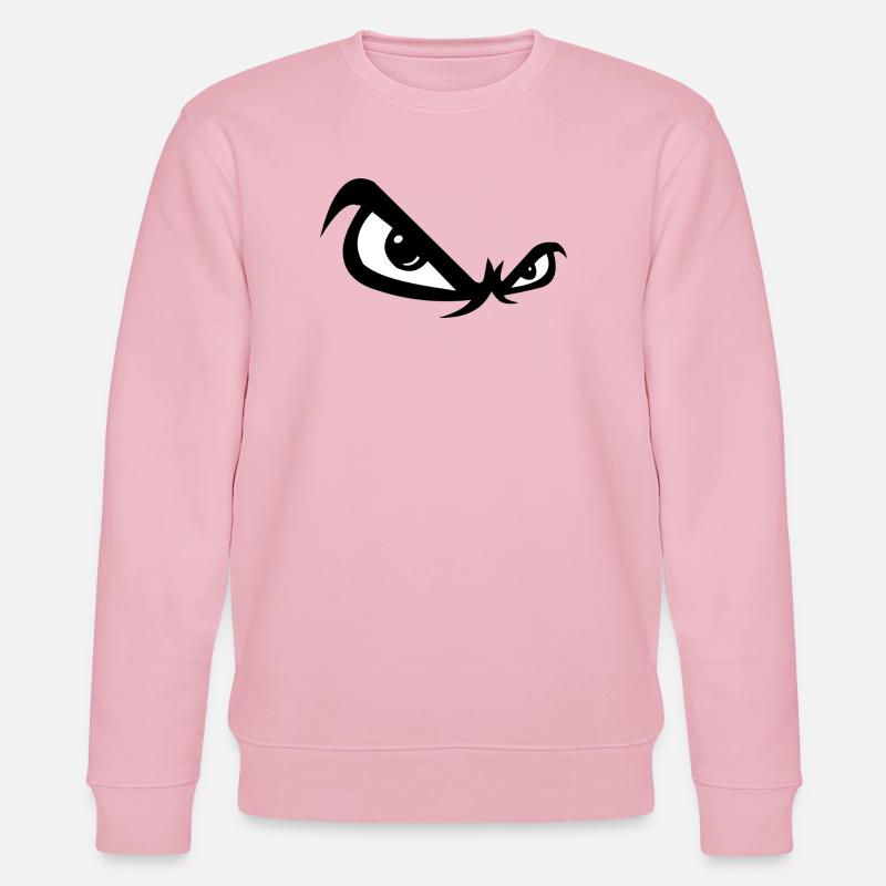 Böse Blick - Stanley/Stella Unisex Bio-Sweatshirt CHANGER  - Hellrosa