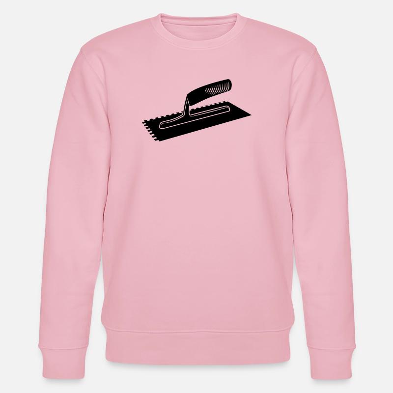 Fliesenkleber oder Leimkamm - Stanley/Stella Unisex Bio-Sweatshirt CHANGER  - Hellrosa