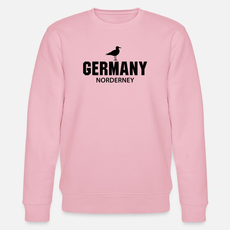 Norderney GERMANY - Stanley/Stella Unisex Bio-Sweatshirt CHANGER  - Hellrosa