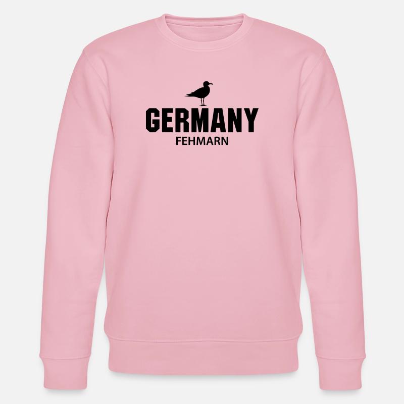 Fehmarn GERMANY - Stanley/Stella Unisex Bio-Sweatshirt CHANGER  - Hellrosa