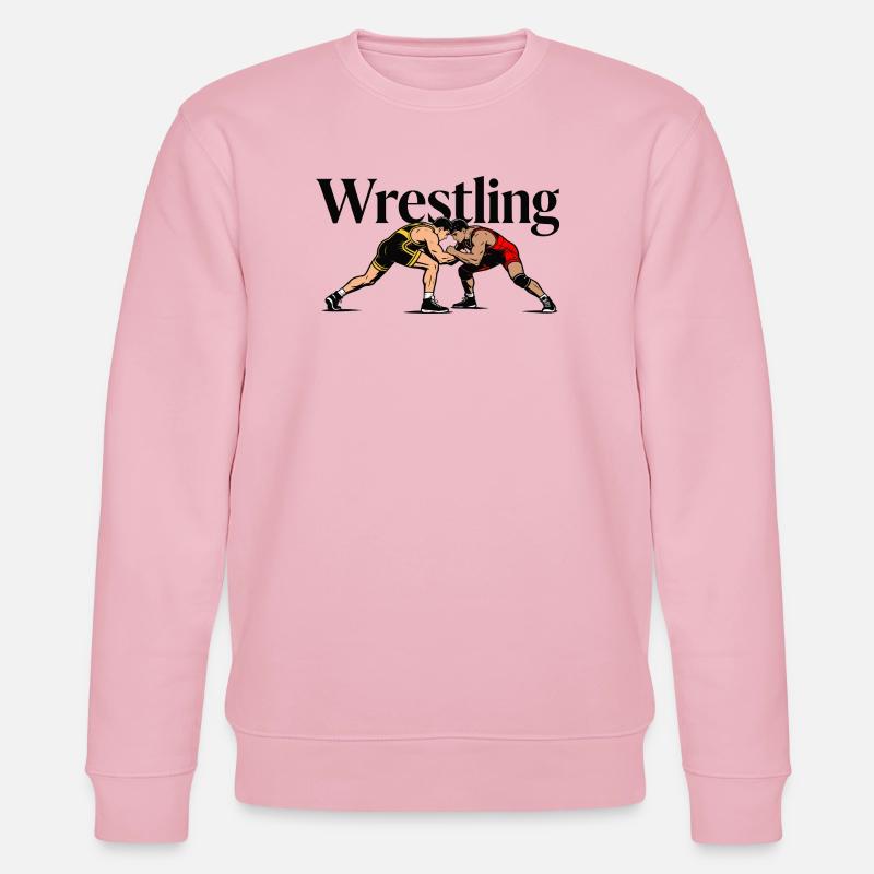 Lutte - Sweat bio CHANGER Stanley/Stella Unisexe - rose pâle