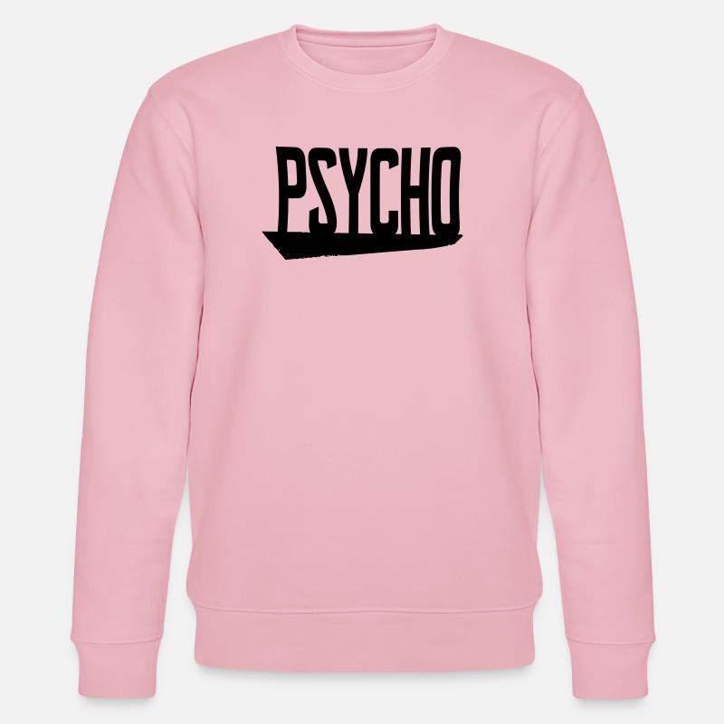 psycho - Stanley/Stella Unisex Bio-Sweatshirt CHANGER  - Hellrosa