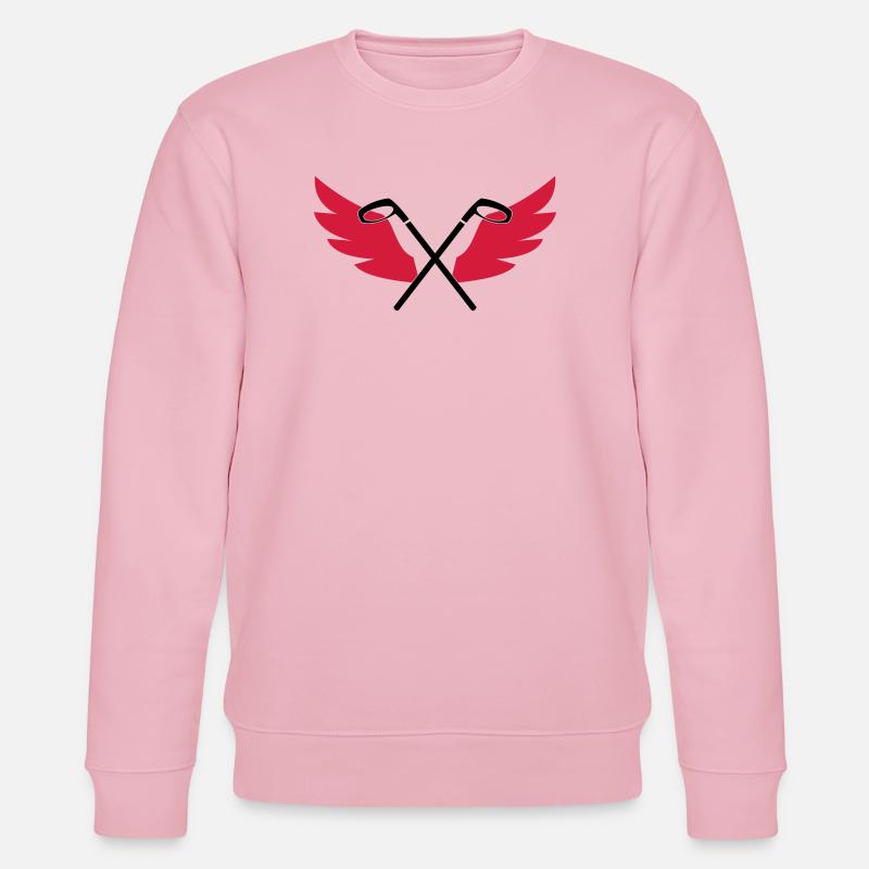 Golf - Sweat bio CHANGER Stanley/Stella Unisexe - rose pâle
