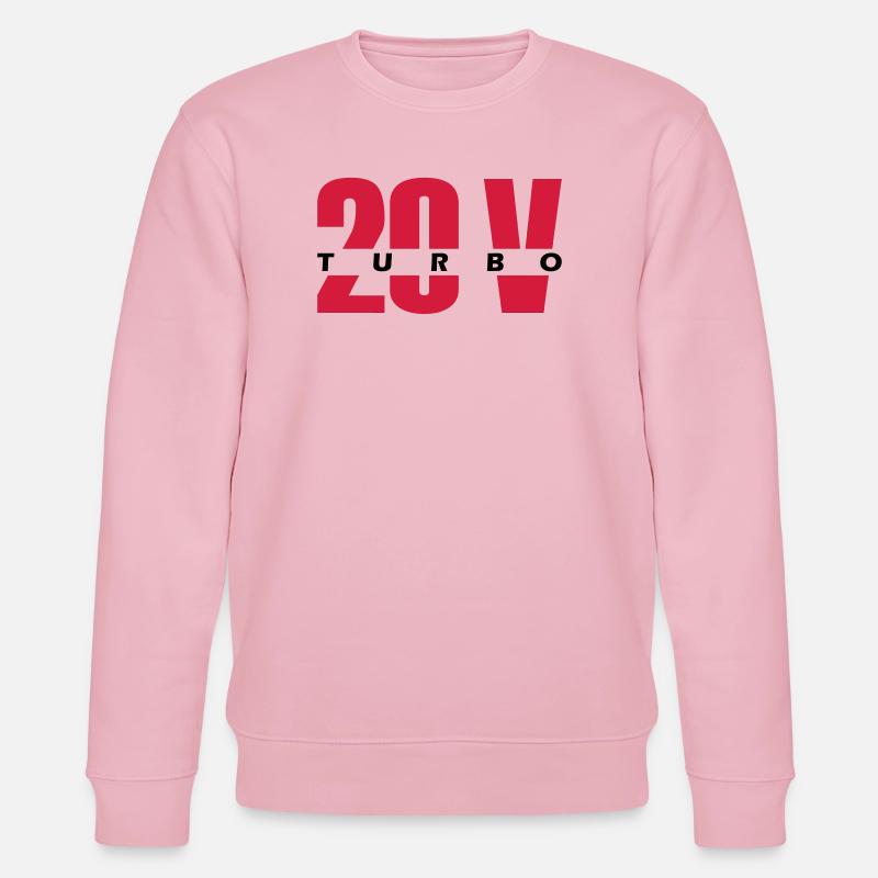 20V turbo - Stanley/Stella CHANGER Unisex Organic Sweatshirt - cotton pink