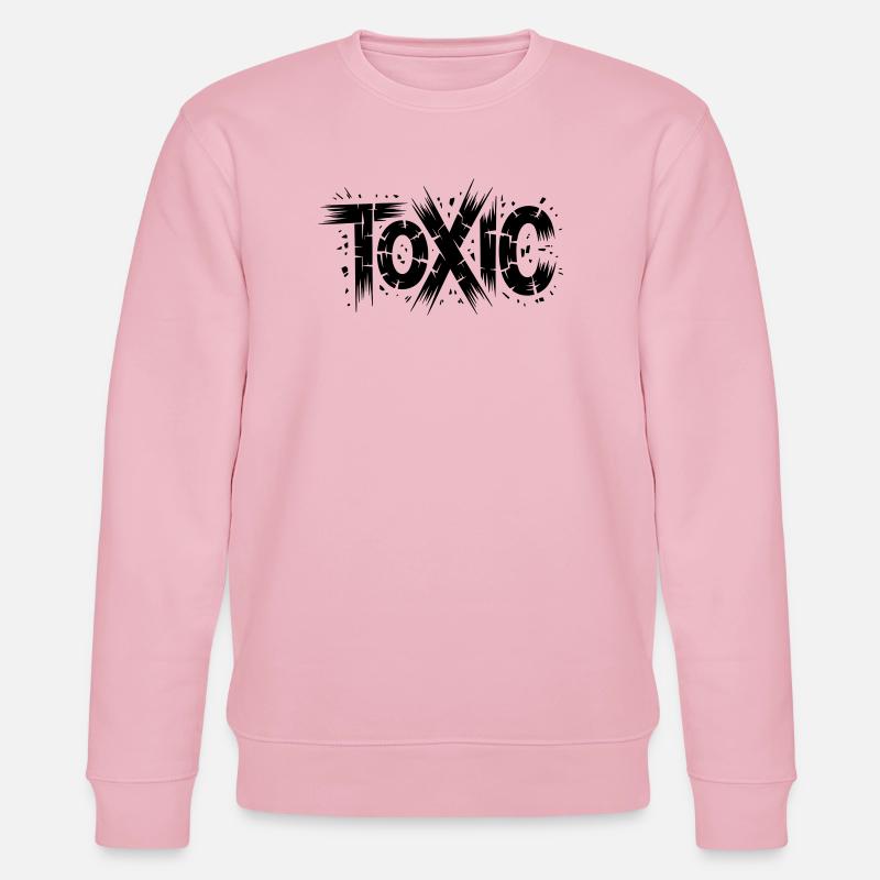 Toxic - Stanley/Stella Unisex Bio-Sweatshirt CHANGER  - Hellrosa