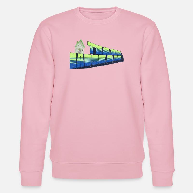 Construction de maisons d’équipe - Sweat bio CHANGER Stanley/Stella Unisexe - rose pâle