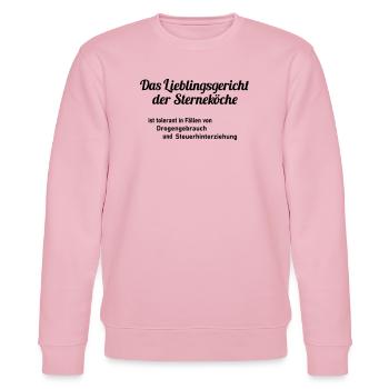 Favorite dish - Stanley/Stella CHANGER Unisex Organic Sweatshirt - cotton pink - Front - Jaron (178cm) & Liana (172cm)