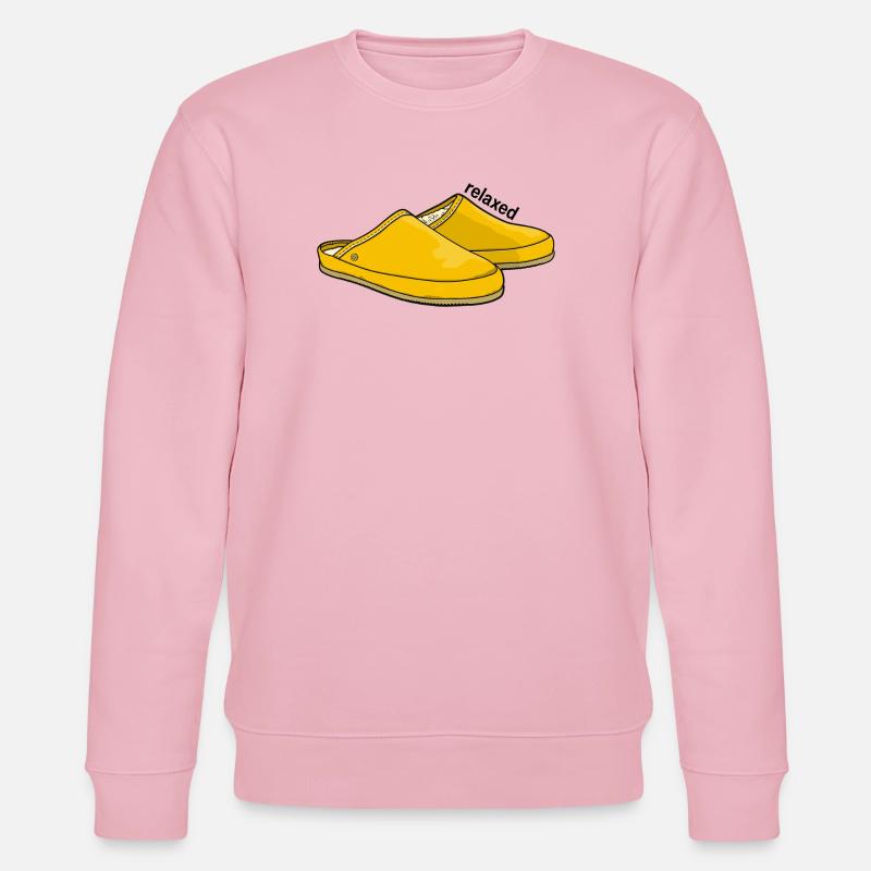 Relaxed yellow - Stanley/Stella Unisex Bio-Sweatshirt CHANGER  - Hellrosa