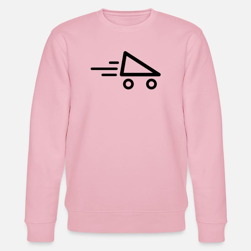 Speed Skate Rollerskate - Stanley/Stella CHANGER Unisex Organic Sweatshirt - cotton pink