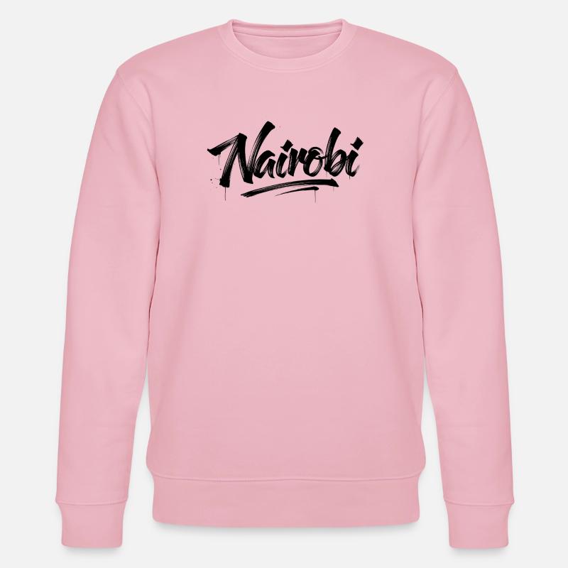 Nairobi - Stanley/Stella Unisex Bio-Sweatshirt CHANGER  - Hellrosa