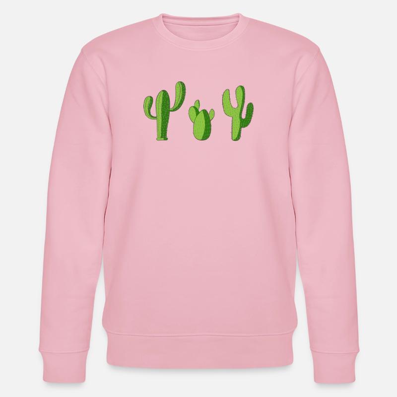 Cactus - Sweat bio CHANGER Stanley/Stella Unisexe - rose pâle
