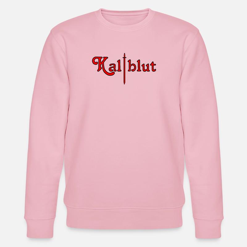 Kaltblut Schwert - Stanley/Stella Unisex Bio-Sweatshirt CHANGER  - Hellrosa