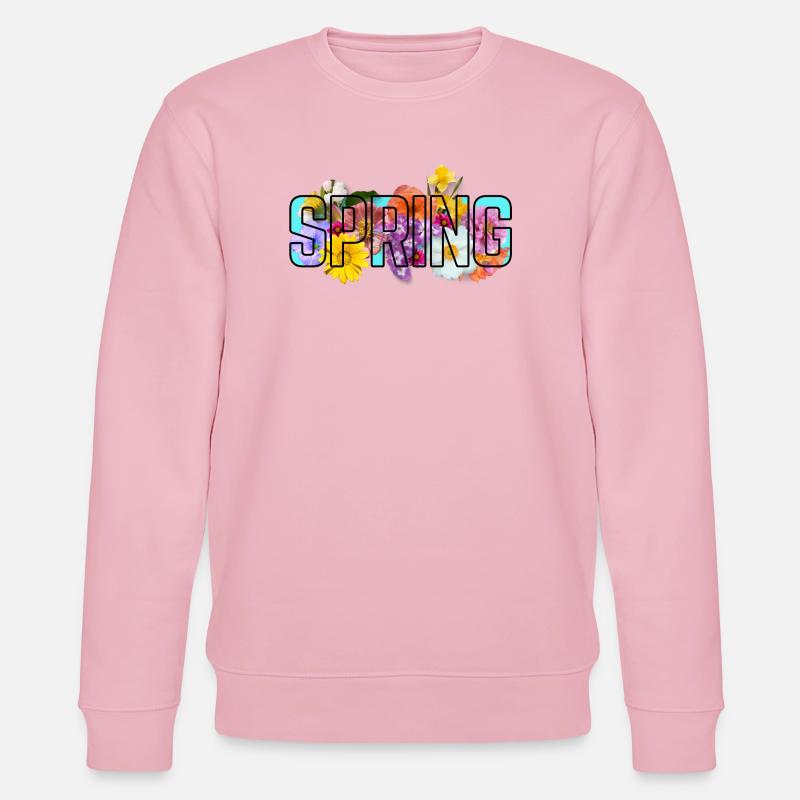 Blue Spring - Stanley/Stella CHANGER Unisex Organic Sweatshirt - cotton pink