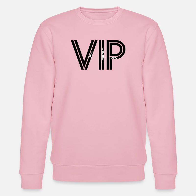 VIP - Papa - Stanley/Stella Unisex Bio-Sweatshirt CHANGER  - Hellrosa