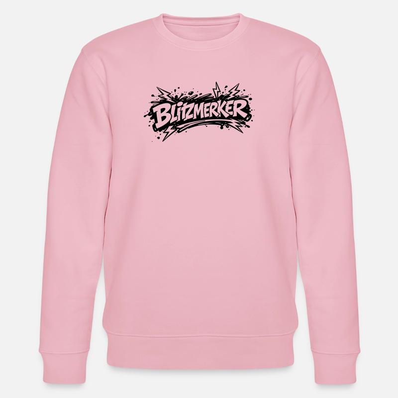 Blitzmerker - Stanley/Stella Unisex Bio-Sweatshirt CHANGER  - Hellrosa