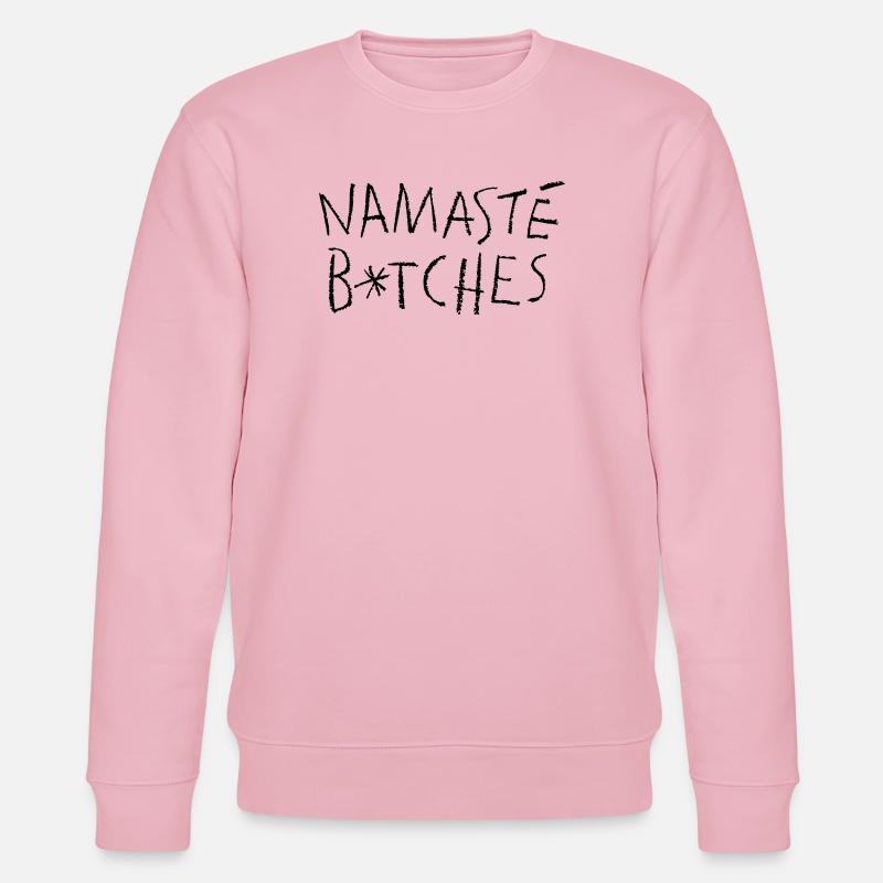 Namasté Black - Sweat bio CHANGER Stanley/Stella Unisexe - rose pâle