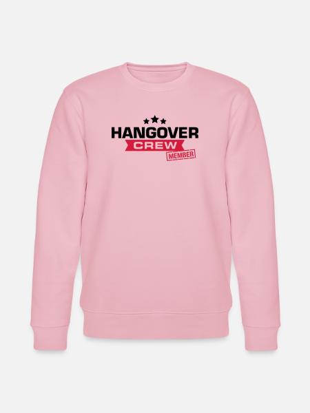 crew junggesellenabschied - Stanley/Stella Unisex Bio-Sweatshirt CHANGER - Hellrosa