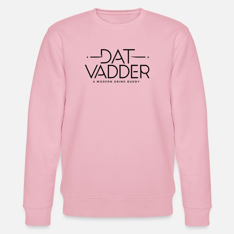 "Dat Vadder" Der Vater - Stanley/Stella Unisex Bio-Sweatshirt CHANGER  - Hellrosa