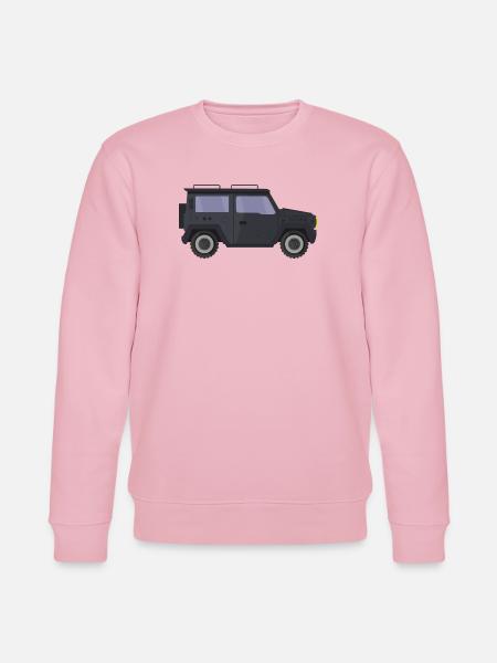 Jeep - Sweat bio CHANGER Stanley/Stella Unisexe - rose pâle