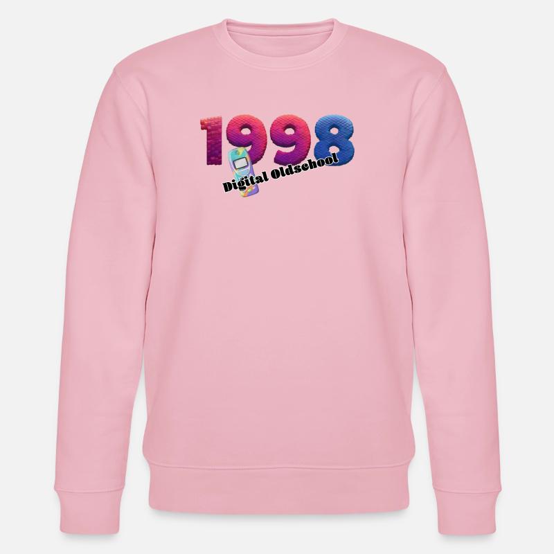 1998 – Style de transition numérique - Sweat bio CHANGER Stanley/Stella Unisexe - rose pâle