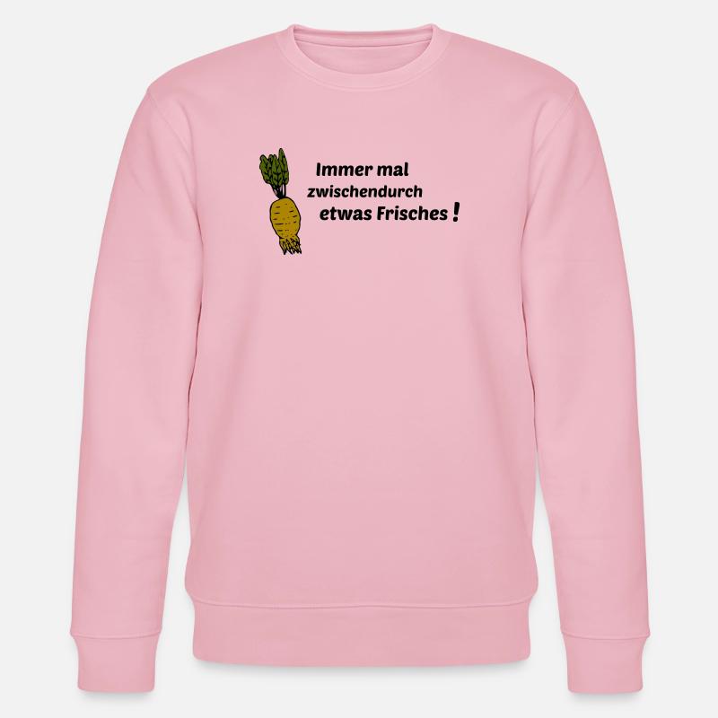 Immer mal etwas Frisches - Stanley/Stella Unisex Bio-Sweatshirt CHANGER  - Hellrosa